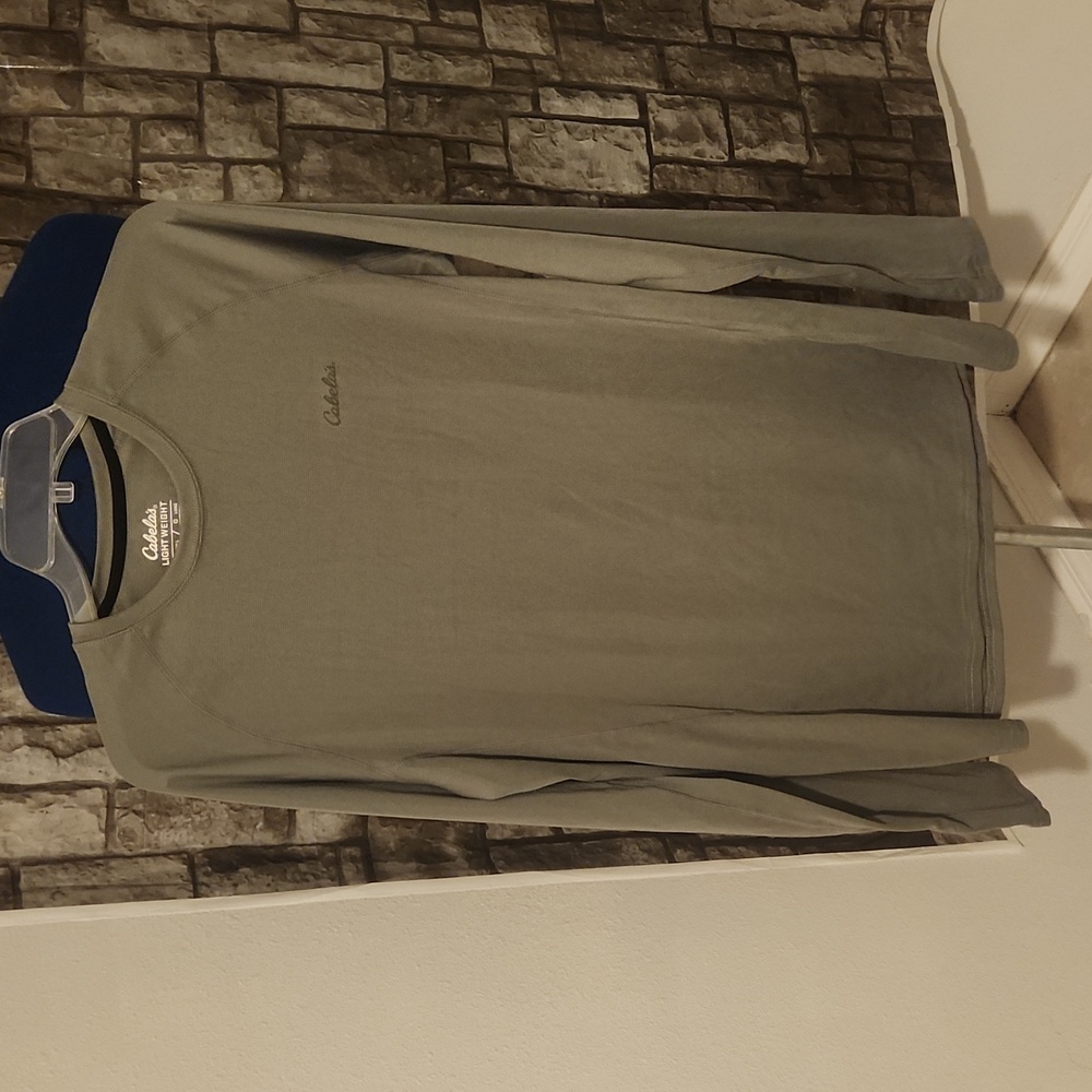 BNWOT Sz L Tall /G Long Cabela's Light Weight long sleeve